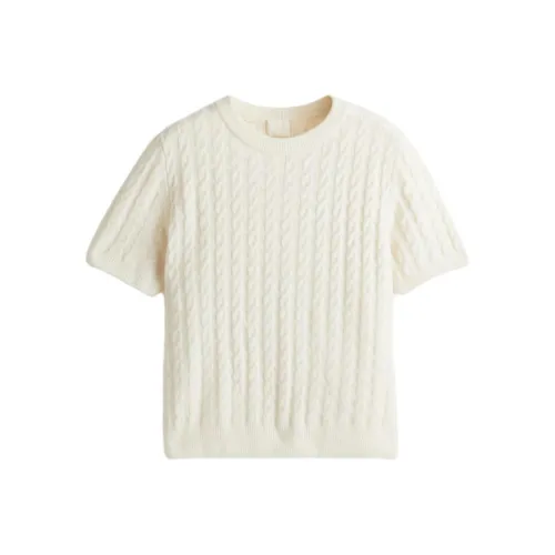 H M Светлый Бежевый Женские Свитера