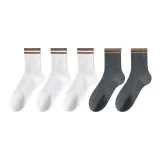 3 шт Белый + 2 шт Темно-серый