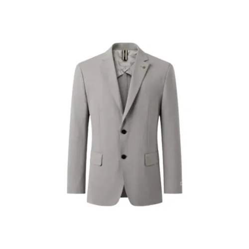 HAZZYS Light Gray Men's Business Suits HAZZYS Светло-серый Мужской Бизнес-костюм