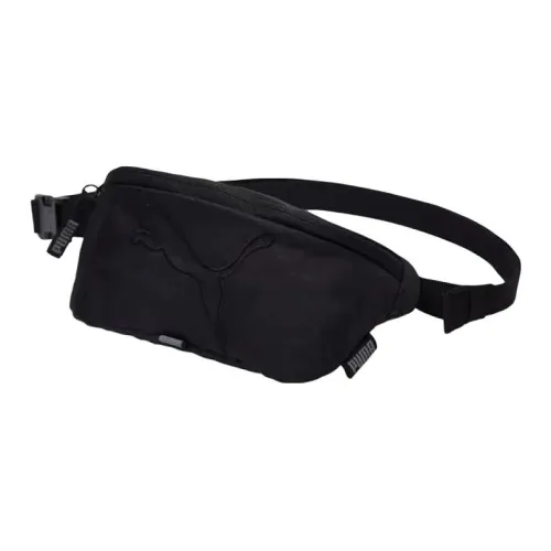 PUMA Ткань Sling Сумка Сумка через плечо Бананка Обычный Унисекс Чисто черный