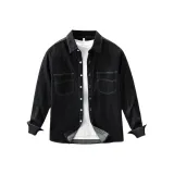 Черная рубашка (без подкладки)