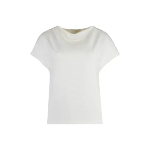 VINCE Экрю Женские T-рубашки
