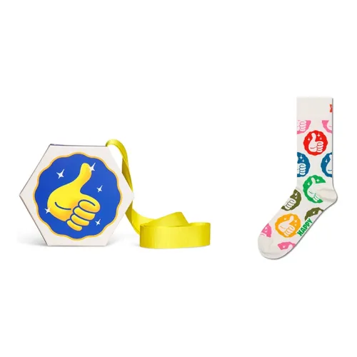 Happy Socks Белые Унисекс Подарочные Наборы Носков