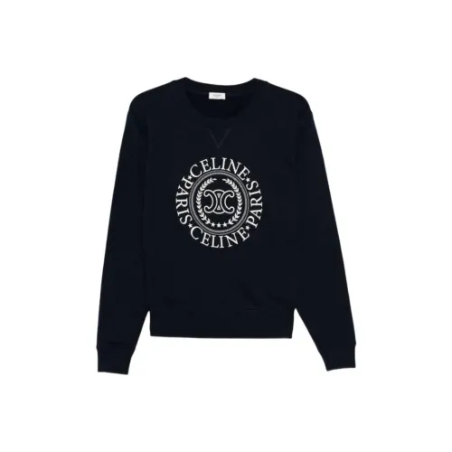 CELINE Синие Женские Свитшоты