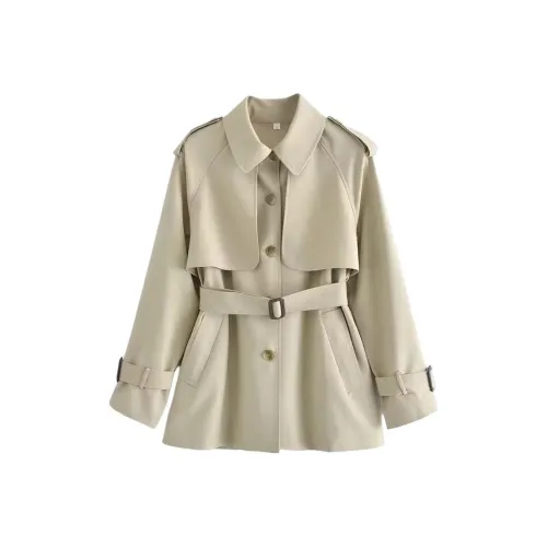 MH Светлый хаки Женское пальто