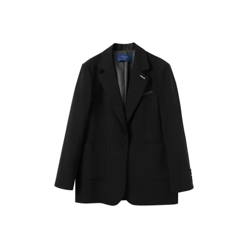 3COLOUR Классический черный Женские Деловые костюмы