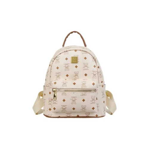 Single Warehouse ПУ (полиуретан) Рюкзак Стандартный Женский Экрю Розовый Коричневый Черный