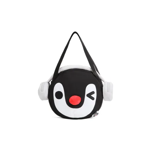 VANWALK PINGU Полиэстер Плечо Сумка Унисекс Черный