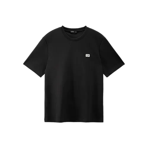 CAISEDI Черные Мужские T-Рубашки
