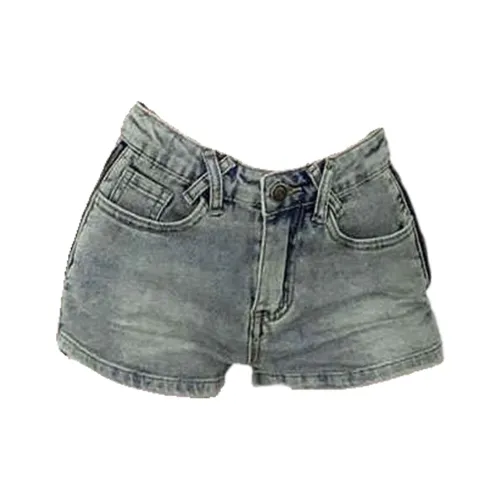 XDFM Светло-синие женские джинсовые шорты