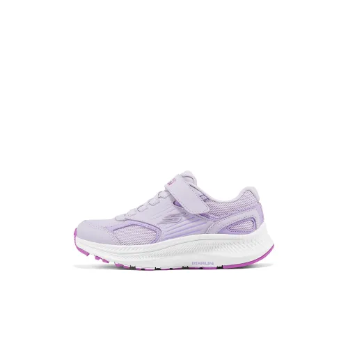 Skechers Kids Амортизация Rebound Устойчивость к истиранию Беговые кроссовки Фиолетовый Детский