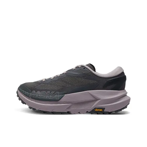 _J.LA.L_ x HOKA ONE ONE Mafate X Беговые кроссовки Унисекс Серый Коричневый