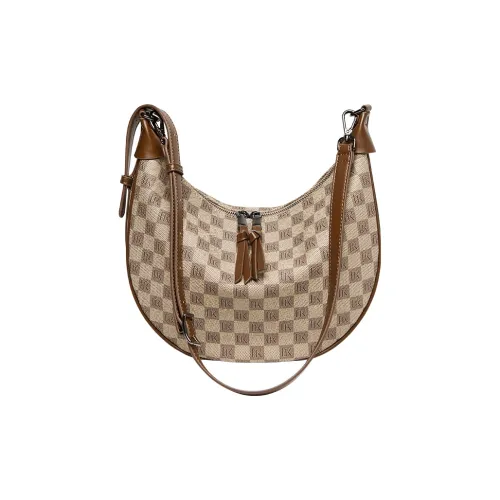 Narandu Сумка-пельмень из синтетической кожи плечевая сумка стандартная женская цвет хаки