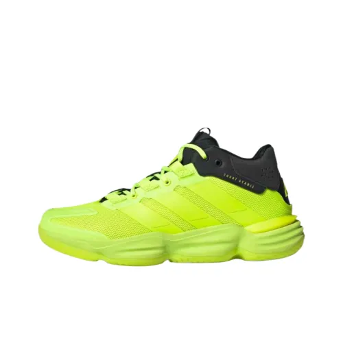 Adidas COURT STABIL Низкий Топ Кроссовки для тренировок Мужские Зеленые Черные