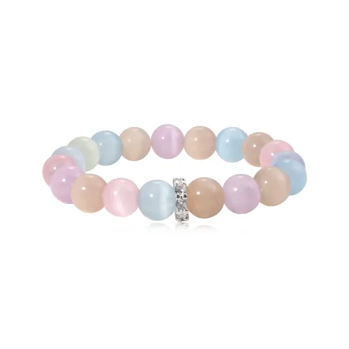 Kelanxi Цветное стекло Нефритовые браслеты Женские