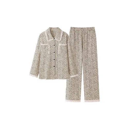 GOYN Бежевый Желтый Женские Пижамные Комплекты