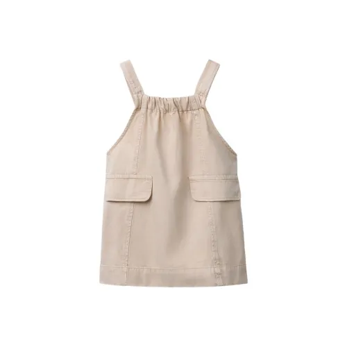 ZARA Бежевые Унисекс Платья