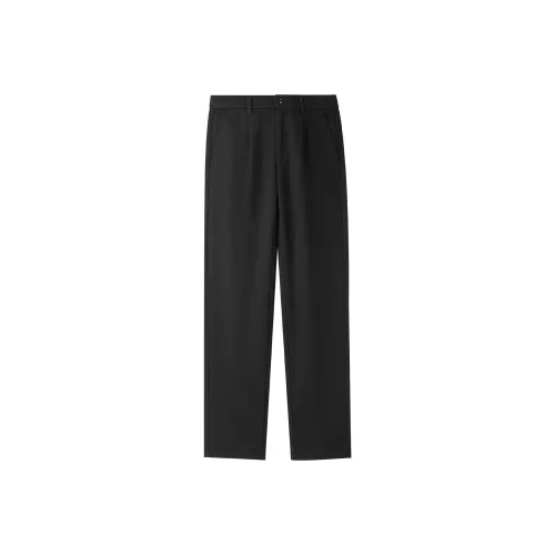 HLA Черные полосы N8 Мужские Повседневные Брюки