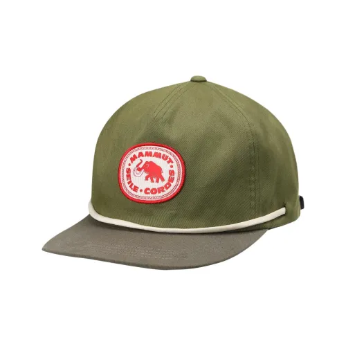 MAMMUT Хлопковые кепки унисекс зеленые