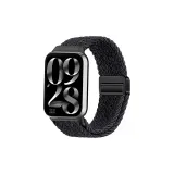 [Gunmetal Black] Вязаная ткань Нейлон Магнитный ремешок