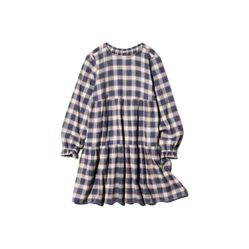 UNIQLO Синие Платья для Девочек