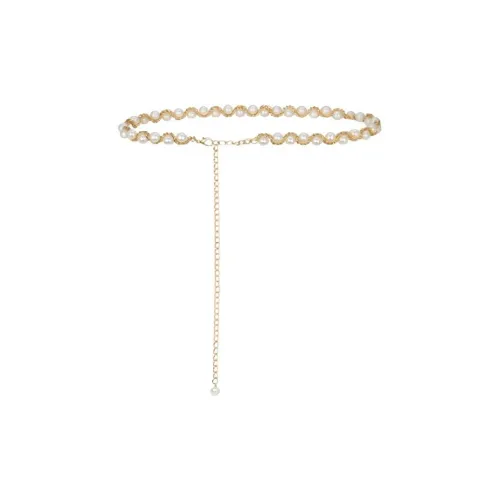 OXO OVERLOAD Жемчужный Алюминиевые цепочки на талию Женские 1,5 см