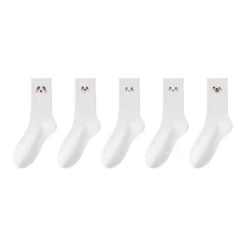 MIIOW Носки Crew Женские упаковка из 5 пар