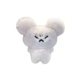 Большое украшение в виде уха хомяка [розовый]