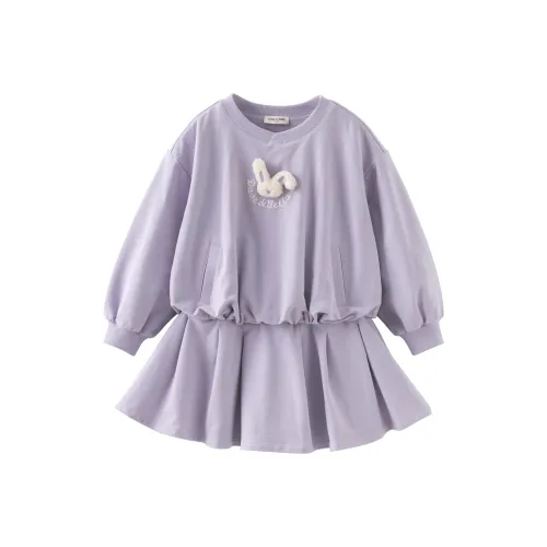 DAVE BELLA Фиолетовые Платья для Детей