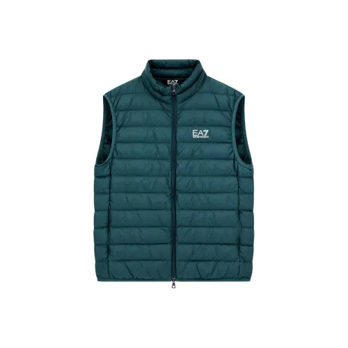 EMPORIO ARMANI EA7 Зеленый Мужской Жилеты
