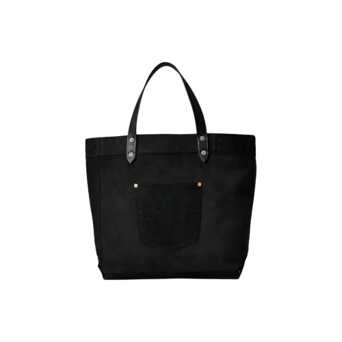 Ralph Lauren Замша Сумка Мужская Черная