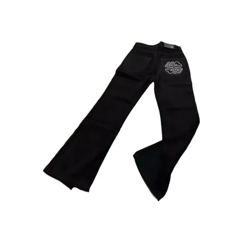 SAGP Черные Унисекс Джинсы