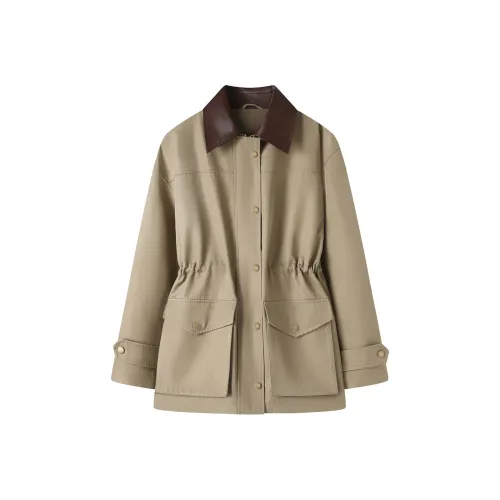 MH Khaki Женская тренч-куртка