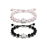 Хорошо сочетающийся набор [Черный + Розовый]