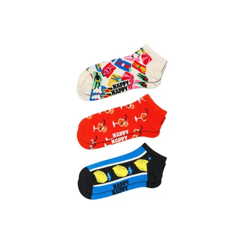 Happy Socks Белые Унисекс Носки