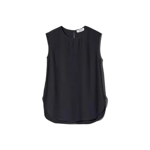 UNIQLO Черные Женские Майки