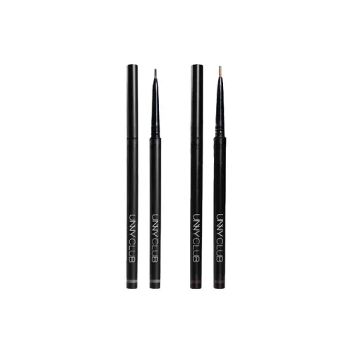 UNNY Eyeliner Glue Pencil Водонепроницаемый Легко смешивается Долговечный S01 Enchanting Черный + S02 Natural Коричневый