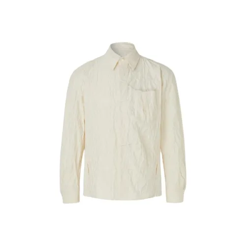 ADER ERROR Белая Мужская Рубашка