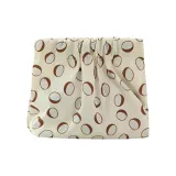 Зеленый кокосовый с принтом, сумка для хранения