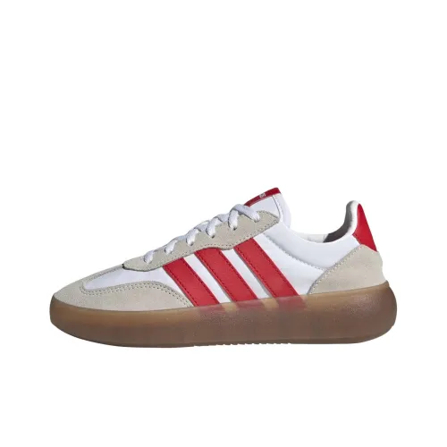 LIVERPOOL FC x Adidas BARREDA DECODE Устойчивый к истиранию низкий топ для скейтбординга для подростков белый и красный