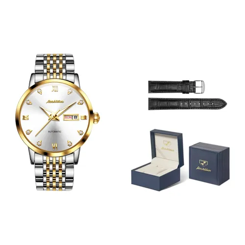 Jin Shi Dun Автоматический Механический Механизм Мужские Часы 39мм*39мм*11мм Белый