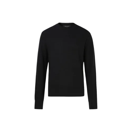 RAG BONE Мужские черные свитшоты