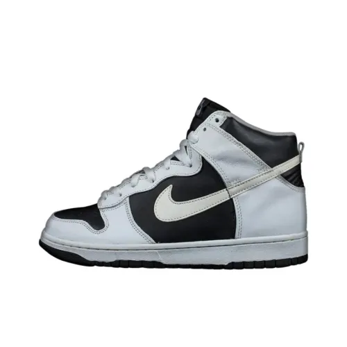 Nike Dunk High Винтажные баскетбольные кроссовки Мужской Белый черный