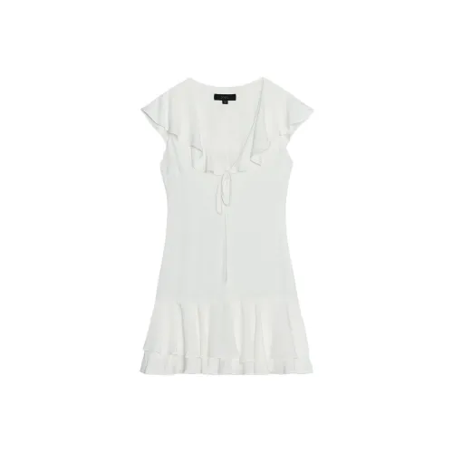 ZARA Белые Женские Платья без Рукавов