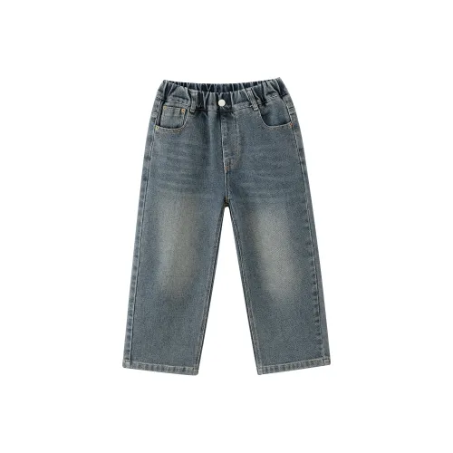 ZOSEE Винтаж Промытый Джинсы Детский
