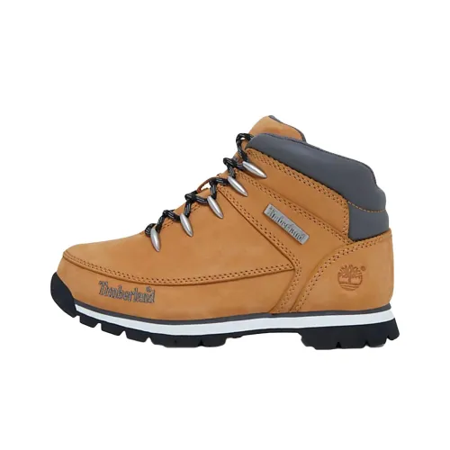 Timberland Euro Sprint Slip-Resistant Abrasion-Resistant Low Top Hiking Shoes Women's Light Brown Тимберленд Euro Sprint Slip-Resistant Abrasion-Resistant Низкий Топ Походная Обувь Женская Светло-Коричневый