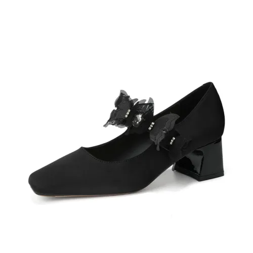 QITUMAUL Узкий каблук Высокие каблуки Женские