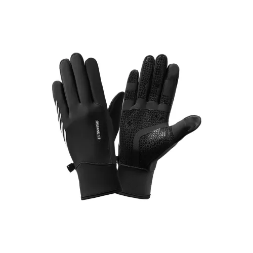 NANJIREN Флисовые утепленные теплые перчатки для мужчин