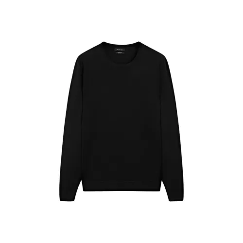 Massimo Dutti Черный Мужской Трикотаж