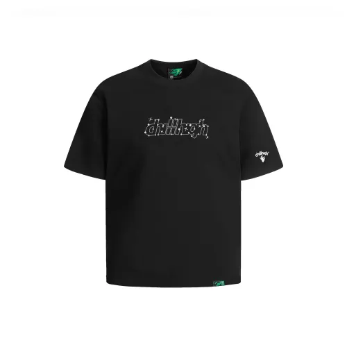 ChillHigh 100% хлопок Круглый вырез Свободный крой Уличный стиль Повседневная Короткий рукав Т-рубашка Унисекс